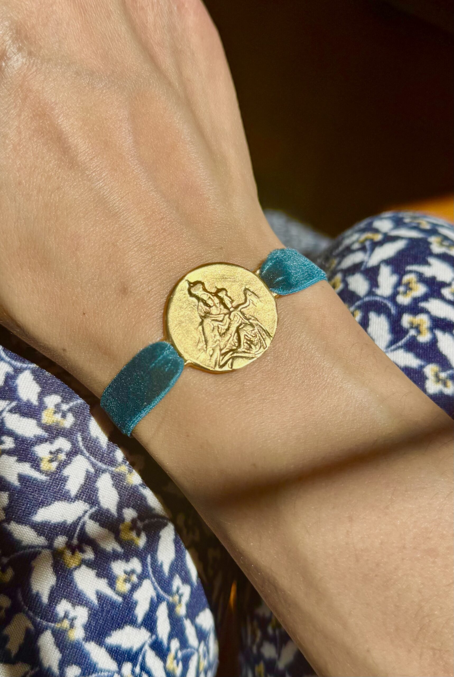 Pulsera Terciopelo Escapulario